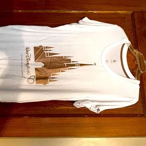 Disneys 50th t shirt very soft fabric.